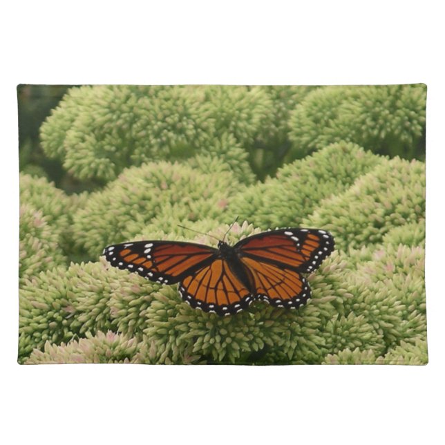 Viceroy Butterfly Beautiful Nature Photography Cloth Placemat (Front)