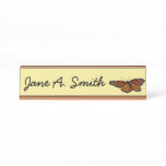 Viceroy Butterfly Beautiful Nature Photography Desk Name Plate