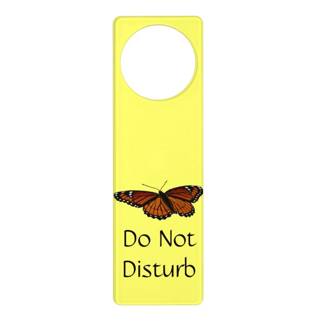 Viceroy Butterfly Beautiful Nature Photography Door Hanger (Front)