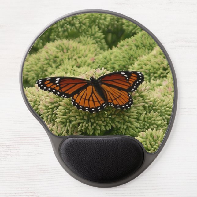 Viceroy Butterfly Beautiful Nature Photography Gel Mouse Pad (Front)
