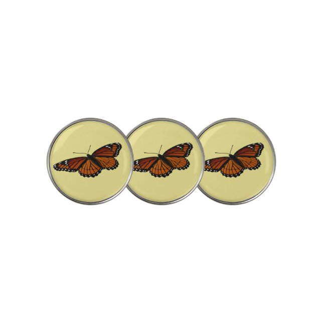 Viceroy Butterfly Beautiful Nature Photography Golf Ball Marker (3 Up)