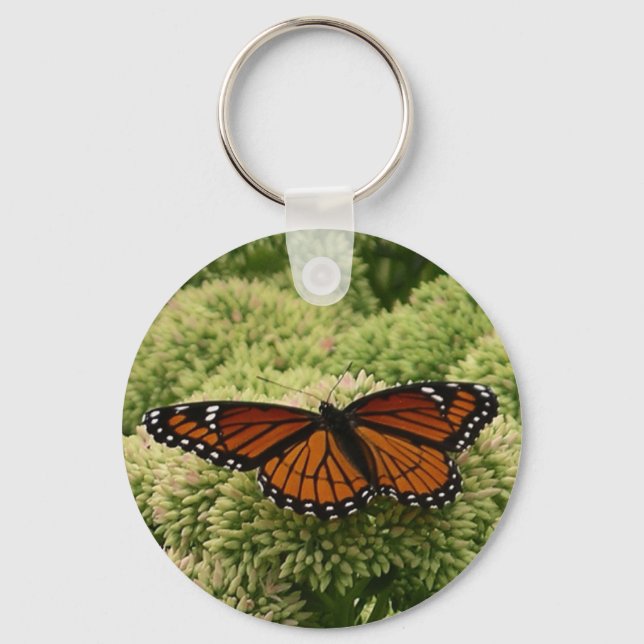 Viceroy Butterfly Beautiful Nature Photography Keychain (Front)