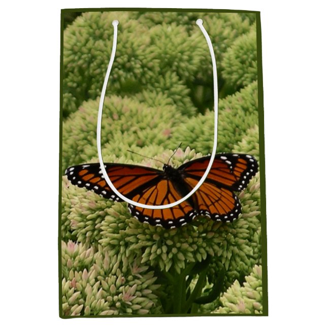 Viceroy Butterfly Beautiful Nature Photography Medium Gift Bag (Front)