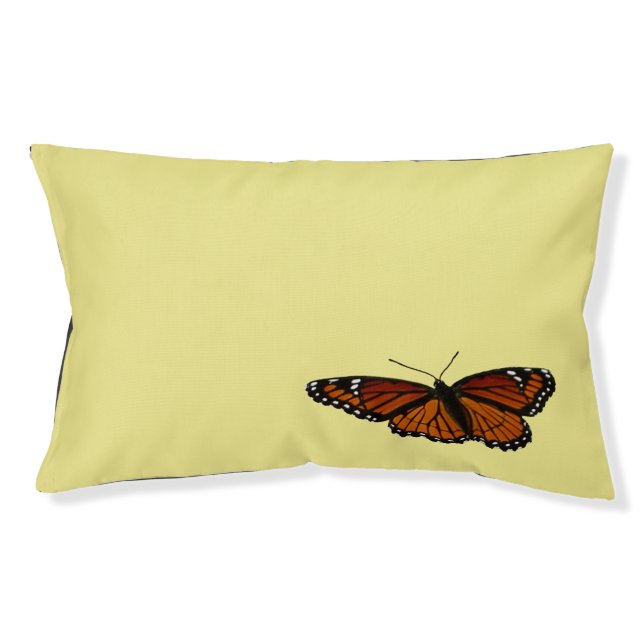 Viceroy Butterfly Beautiful Nature Photography Pet Bed (Front)