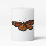 Viceroy Butterfly Beautiful Nature Photography Pillar Candle