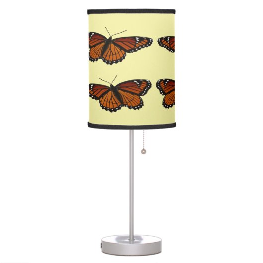 Viceroy Butterfly Beautiful Nature Photography Table Lamp (Left)