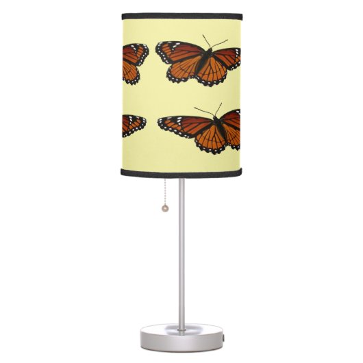 Viceroy Butterfly Beautiful Nature Photography Table Lamp (Right)