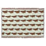 Viceroy Butterfly Beautiful Nature Photography Throw Blanket