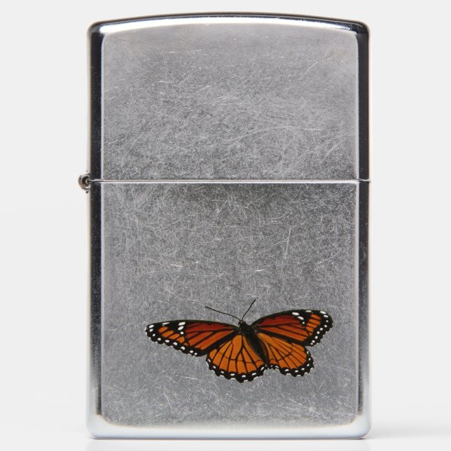 Viceroy Butterfly Beautiful Nature Photography Zippo Lighter (Front)