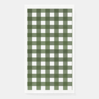 Vichy Green of Alsace Paper Guest Towels