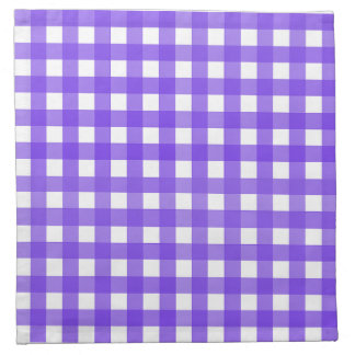 Vichy Lavande Cloth Napkin