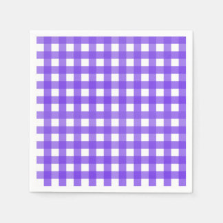 Vichy Lavande Napkins