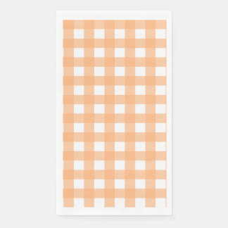 Vichy Light Orange Paper Guest Towels