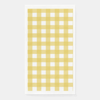 Vichy Light Yellow Paper Guest Towels