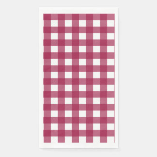 Vichy Rouge Cherry Paper Guest Towels