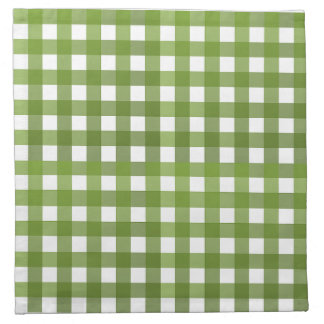 Vichy Vert Cloth Napkin