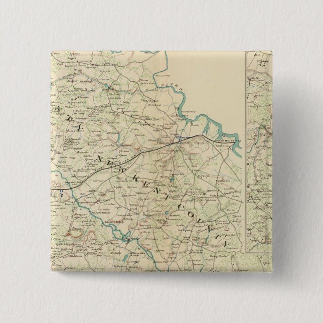 Vicinity Richmond, Va, Peninsula Button (Front)