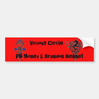 Vicious Circle Bumper Sticker