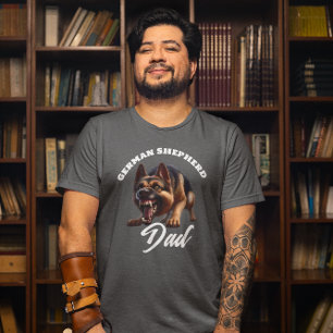 Vicious German Shepherd Dad T-Shirt