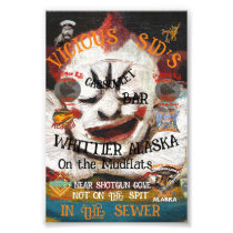 VICIOUS SID'S CASSOULET BAR WHITTIER ALASKA PHOTO PRINT