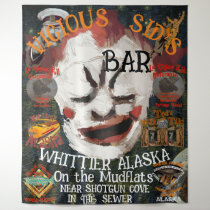 VICIOUS SID'S CASSOULET BAR WHITTIER ALASKA TAPESTRY