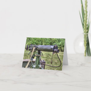 Vickers Machine Gun Card