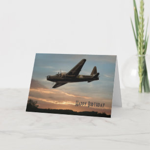 Vickers Wellington bomber Card