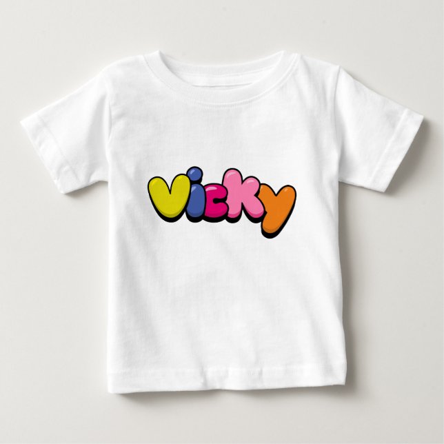 Vicky Baby T-Shirt (Front)