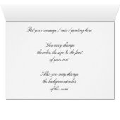 Vico, Bay of Naples - Watercolor Painting Card (Inside Horizontal (Bottom))