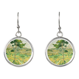 Victoire and the Viaduct Paul Cezanne     Earrings