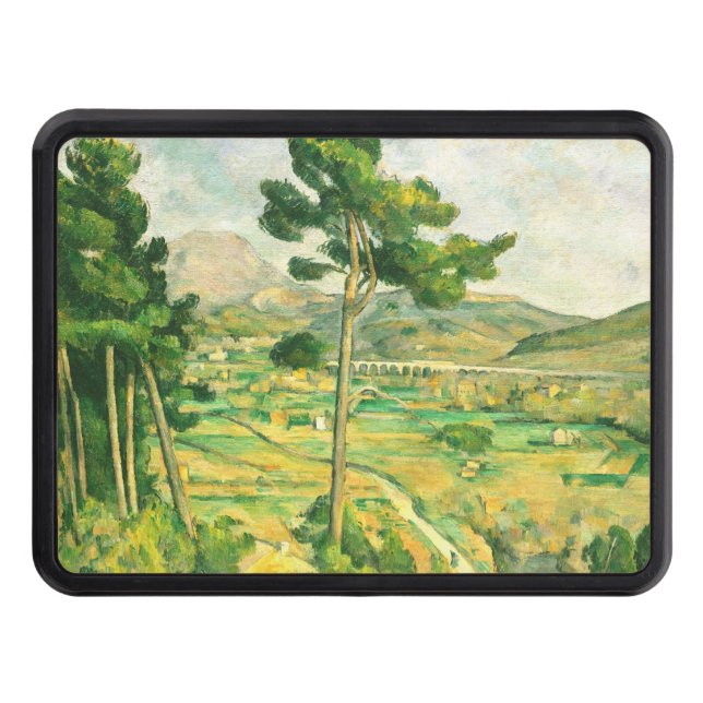 Victoire and the Viaduct Paul Cezanne     Hitch Cover (Front)