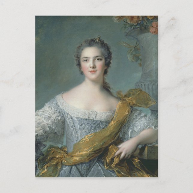 Victoire de France  at Fontevrault, 1748 Postcard (Front)