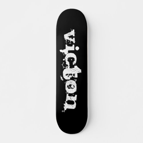 Victon Splatter Brand Logo Skateboard