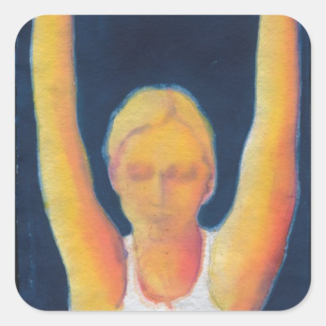 Victor 2011 square sticker (Front)