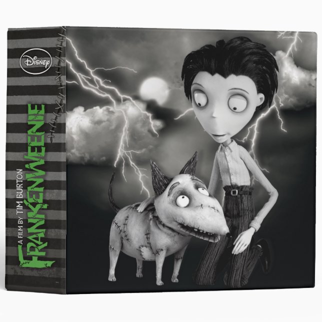 Victor and Sparky 3 Ring Binder (Front/Spine)