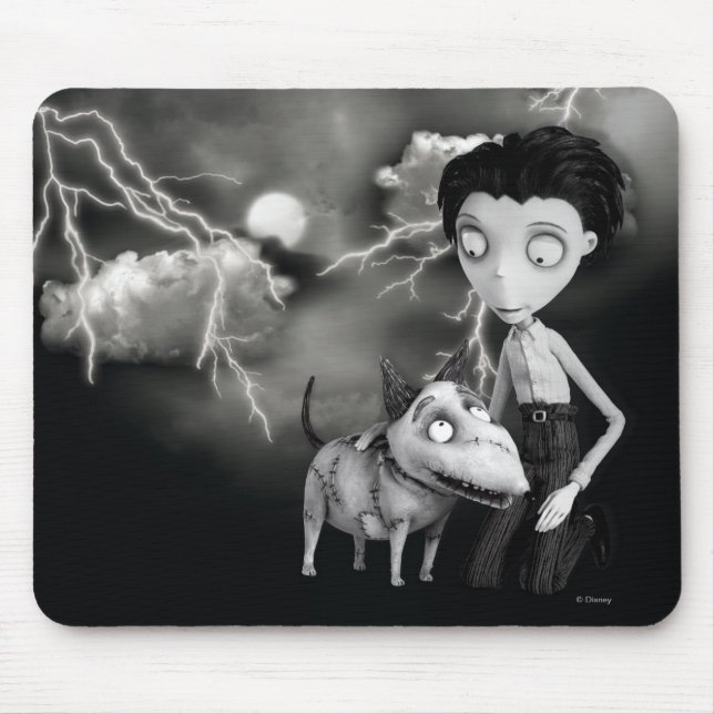 Victor and Sparky Mouse Pad (Front)