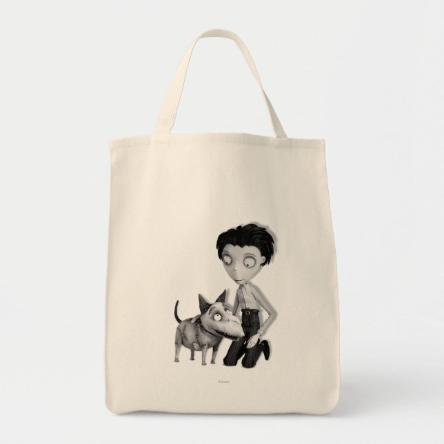 Victor and Sparky Tote Bag (Front)