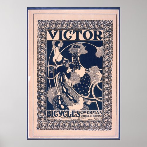 Victor Bicycles Poster