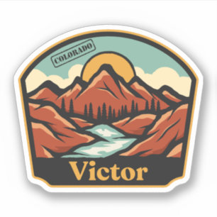 Victor, Colorado Sticker