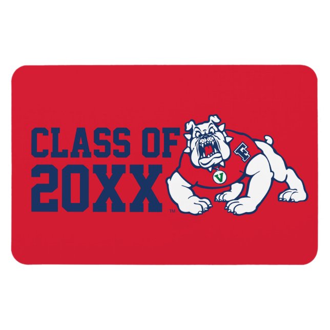 Victor E. Bulldog Class Year Magnet (Horizontal)