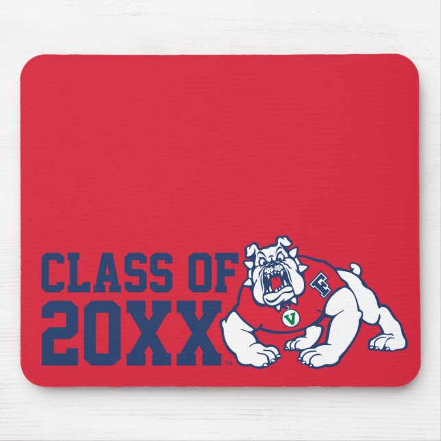 Victor E. Bulldog Class Year Mouse Pad (Front)