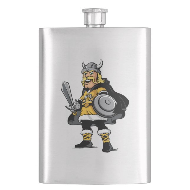 Victor E. Viking Flask (Front)