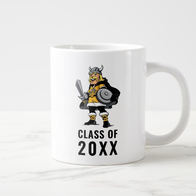 Victor E. Viking | Graduation Giant Coffee Mug (Right)