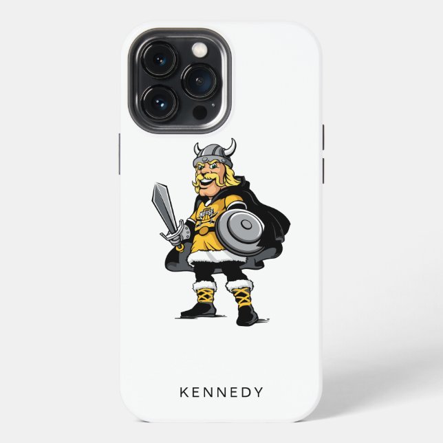 Victor E. Viking Iphone Case (Back)