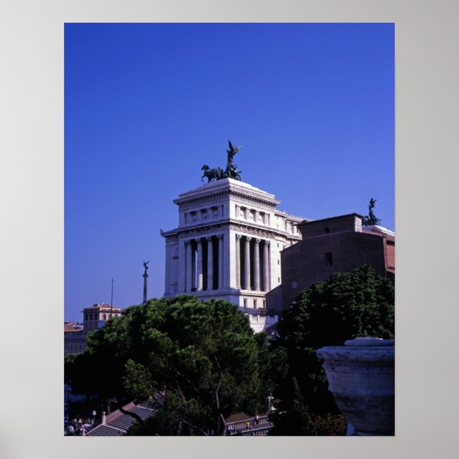 Victor Emmanuel 2nd Monument Rome Poster (Front)