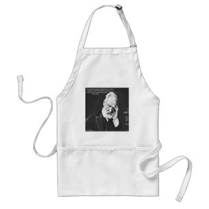 Victor Hugo & Happiness Quote Gifts Tees Etc Adult Apron