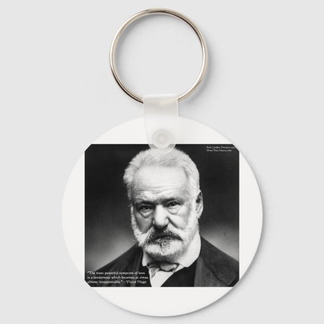 Victor Hugo "Tenderness" Quote Gifts Mugs Cards Keychain (Front)