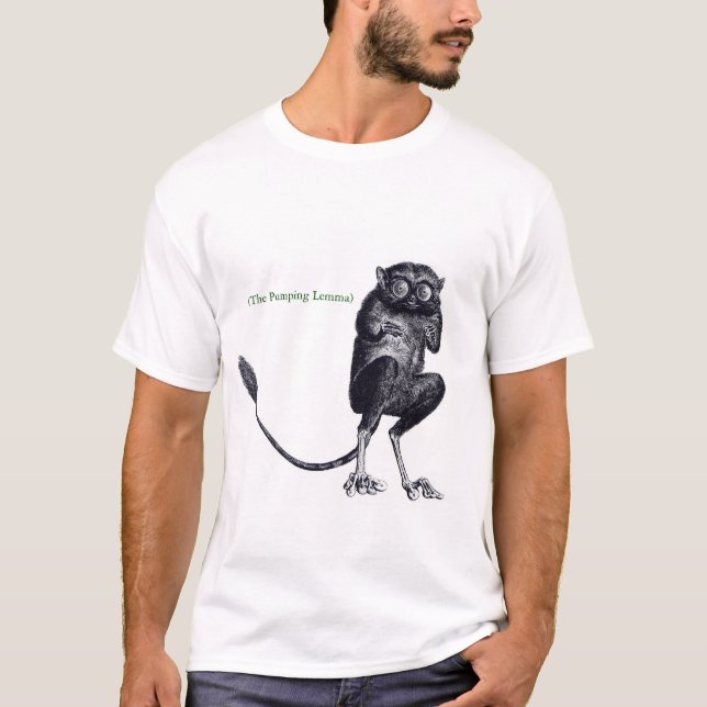 Victor Inkton the Pumping Lemma T-Shirt (Front)