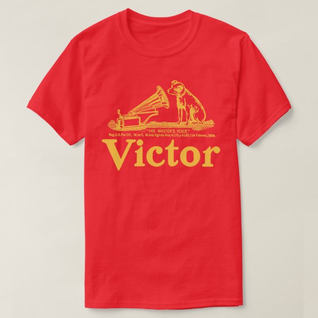 Victor Records T-Shirt (Design Front)