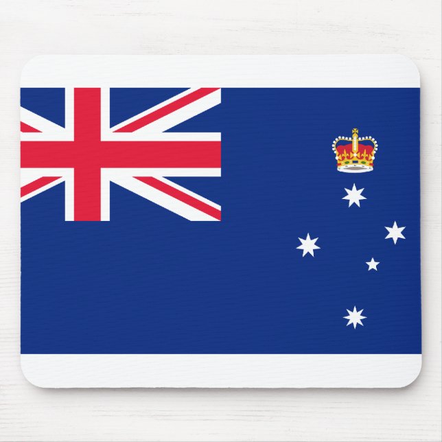 Victoria Australia, Australia Mouse Pad (Front)